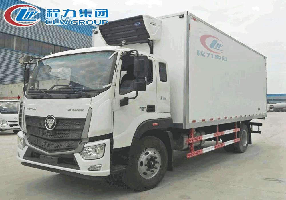 國(guó)六福田歐馬可S5冷藏車